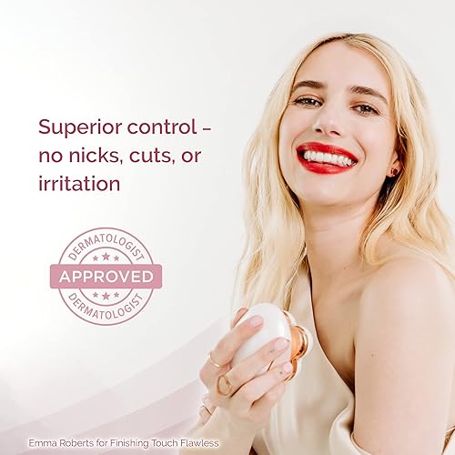 Miniatura 12 de Finishing Touch Flawless Legs, Electric Razor for Women, Pivoting Head Leg Hair Remover with LED Light for Instant and Painless Leg Hair Removal