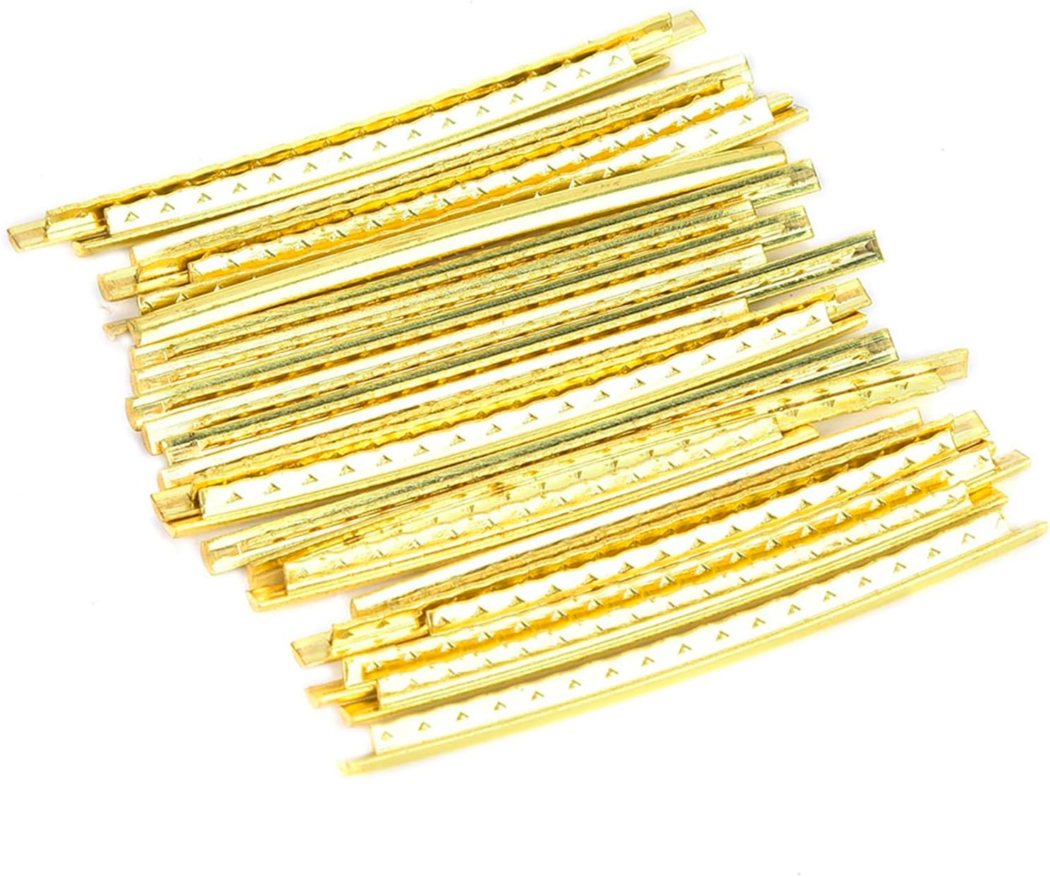 Generic Electric Guitar Fret Wire Durable Brass 2.7mm Width 24pcs/set for Guitar Enthusiasts and Professionals