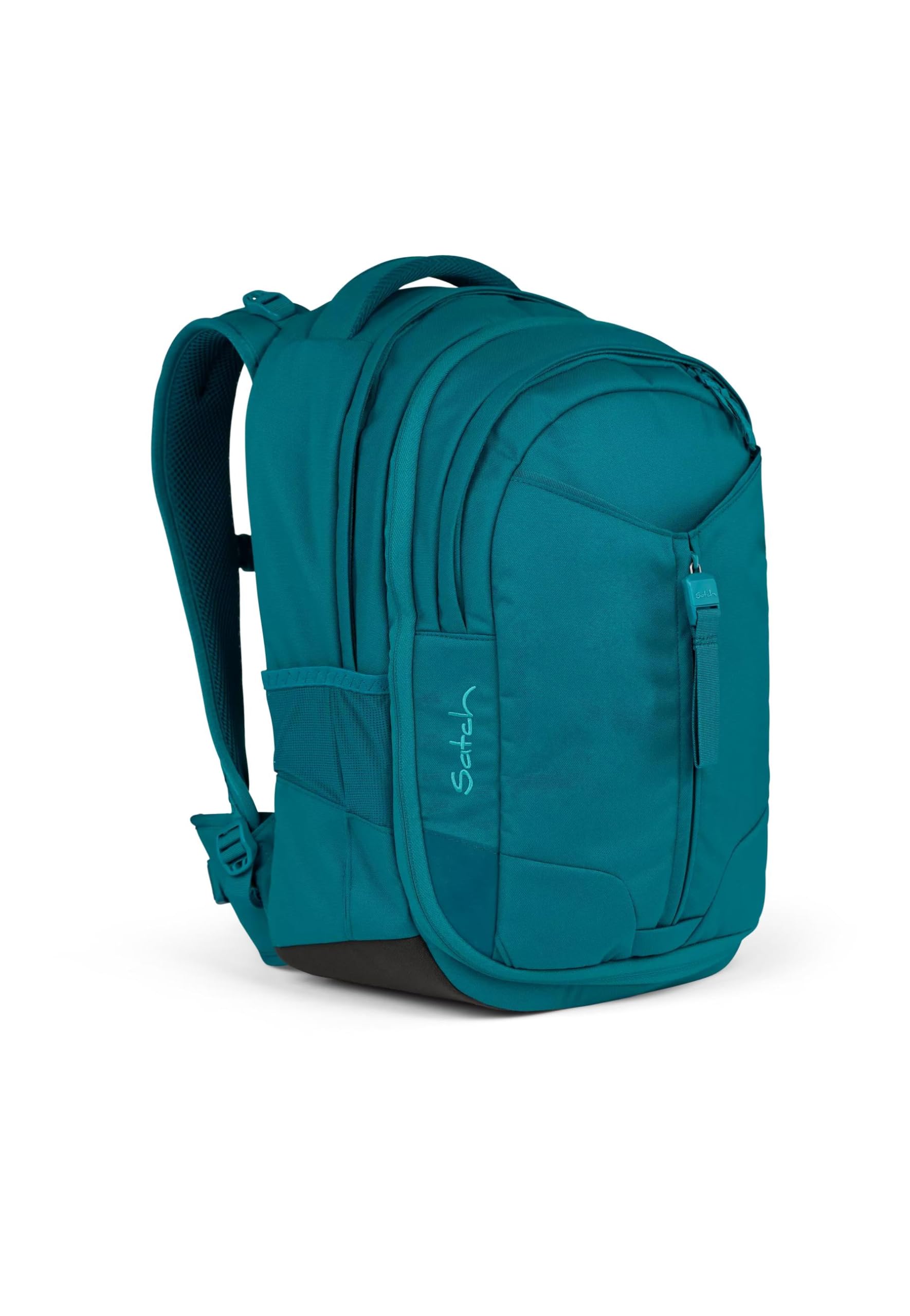 satch zaino scolastico match Deep Petrol - Petrol | Ergonomico, espandibile fino a 35 L, stabile e con tasca frontale extra per la scuola dalla 5ª classe
