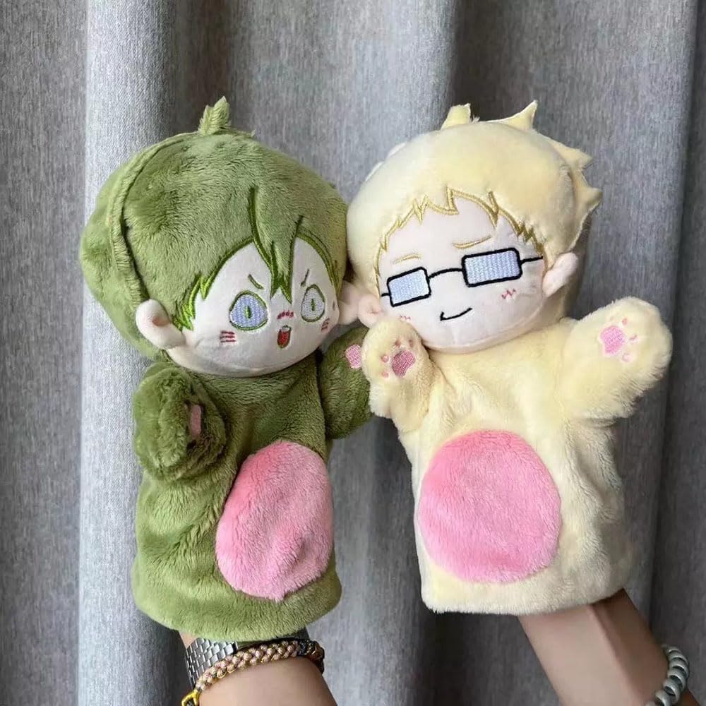 Amazon.co.jp: ハイキュー ぬいぐるみ パペット人形 日向翔陽 影山飛雄
