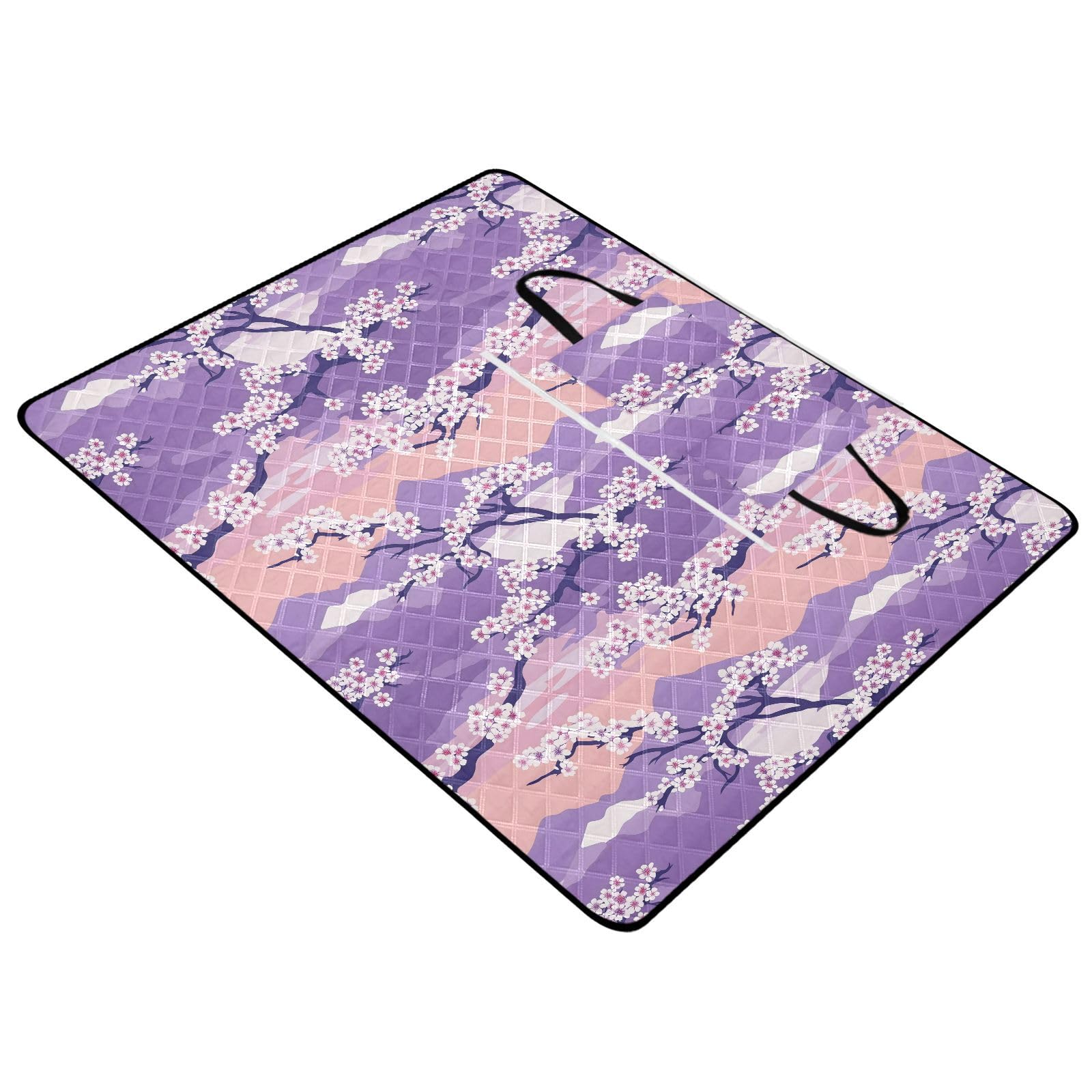 Tappetino da spiaggia a prova di sabbia Campeggio Party Coperte esterne per erba per 8 a 10 adulti regalo estivo lavanda stile giapponese cobija de Picnic