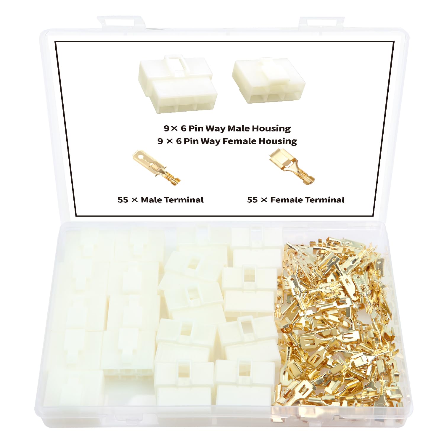 Kit Riparazione Cavi Auto Connettore Elettrico 7 Poli Per Sensori Auto Set Riparazione Cavi 1718230 1 967650 486006 - Foto 3