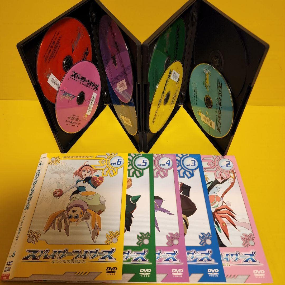 Amazon.co.jp: スパイダーライダーズ よみがえる太陽 DVD全7巻