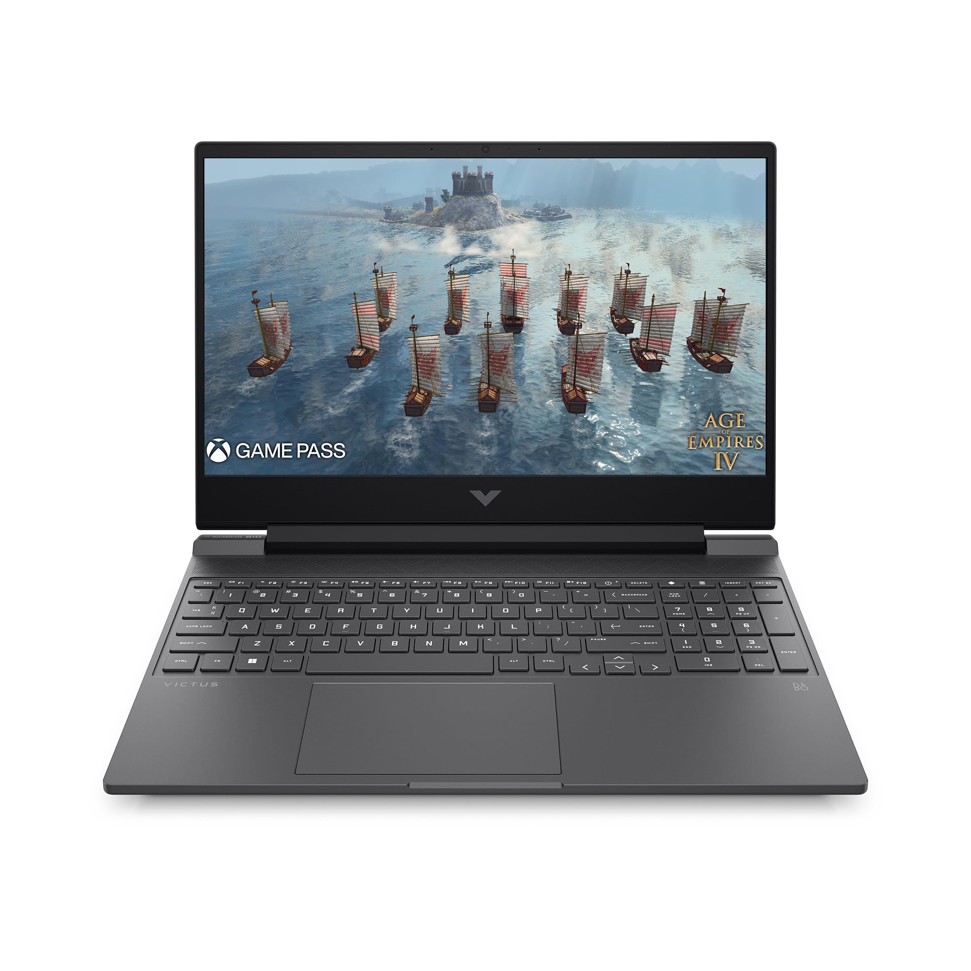 HP Victus 15.6" Gaming Laptop | AMD Ryzen 7-8845HS | 16 GB RAM | 512 GB SSD | NVIDIA GeForce RTX 4060 Graphics | FHD IPS Display | Up to 13 hrs battery | Win 11 | Mica Silver | 15-fb2006sa