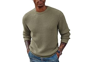 Mens Crewneck Pullover Sweater: The Ultimate Winter Warmth