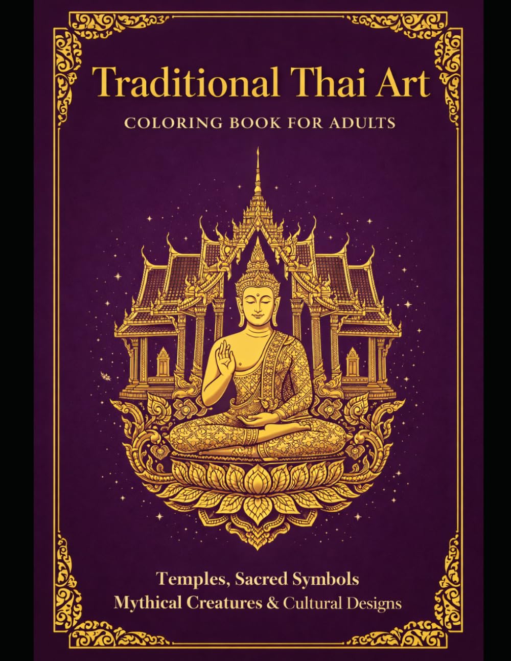 Traditional Thai Art: Colouring Book for Adults (Paul's Colouring Books)