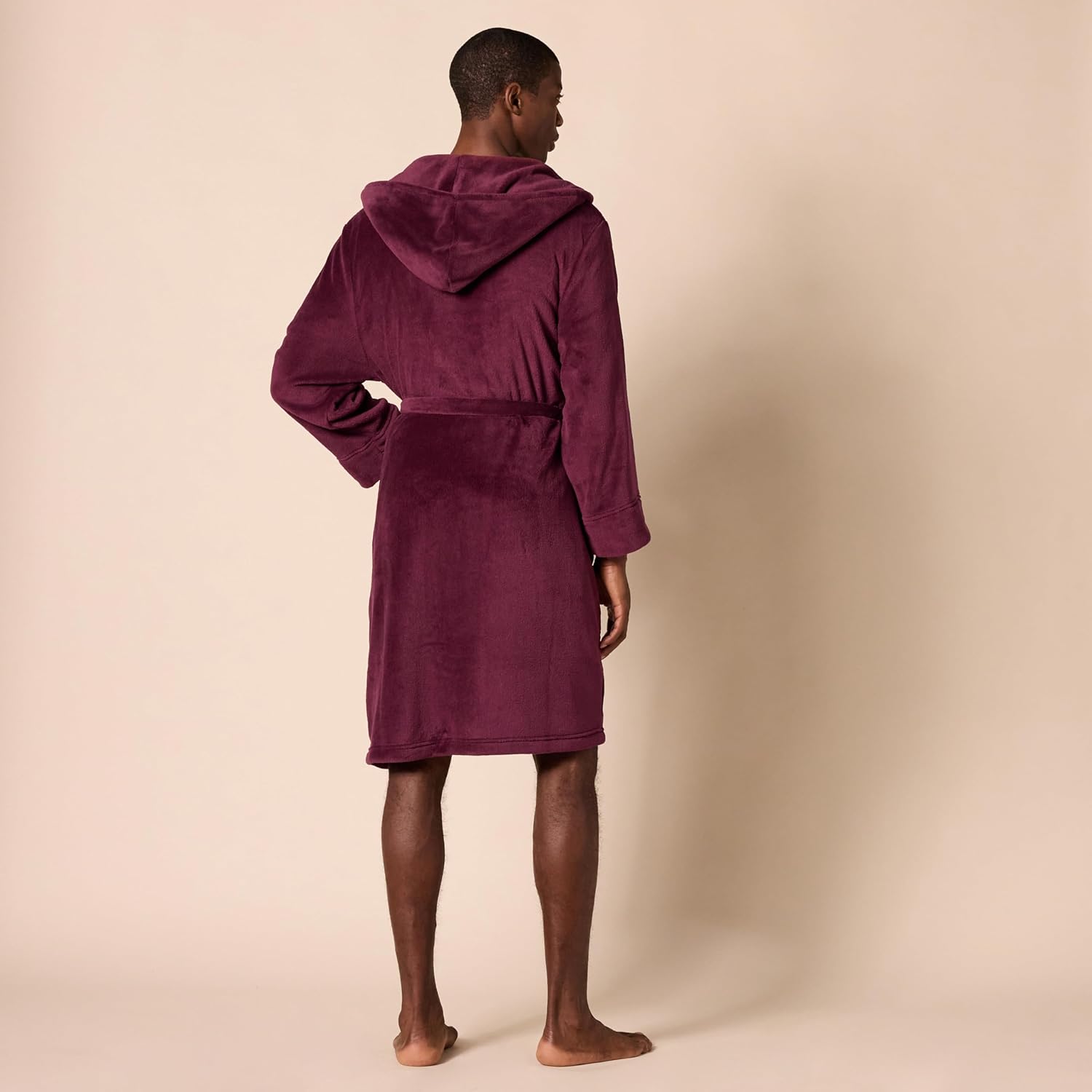 Amazon Essentials Men's Mid-Length Plush Bathrobe - Image 3