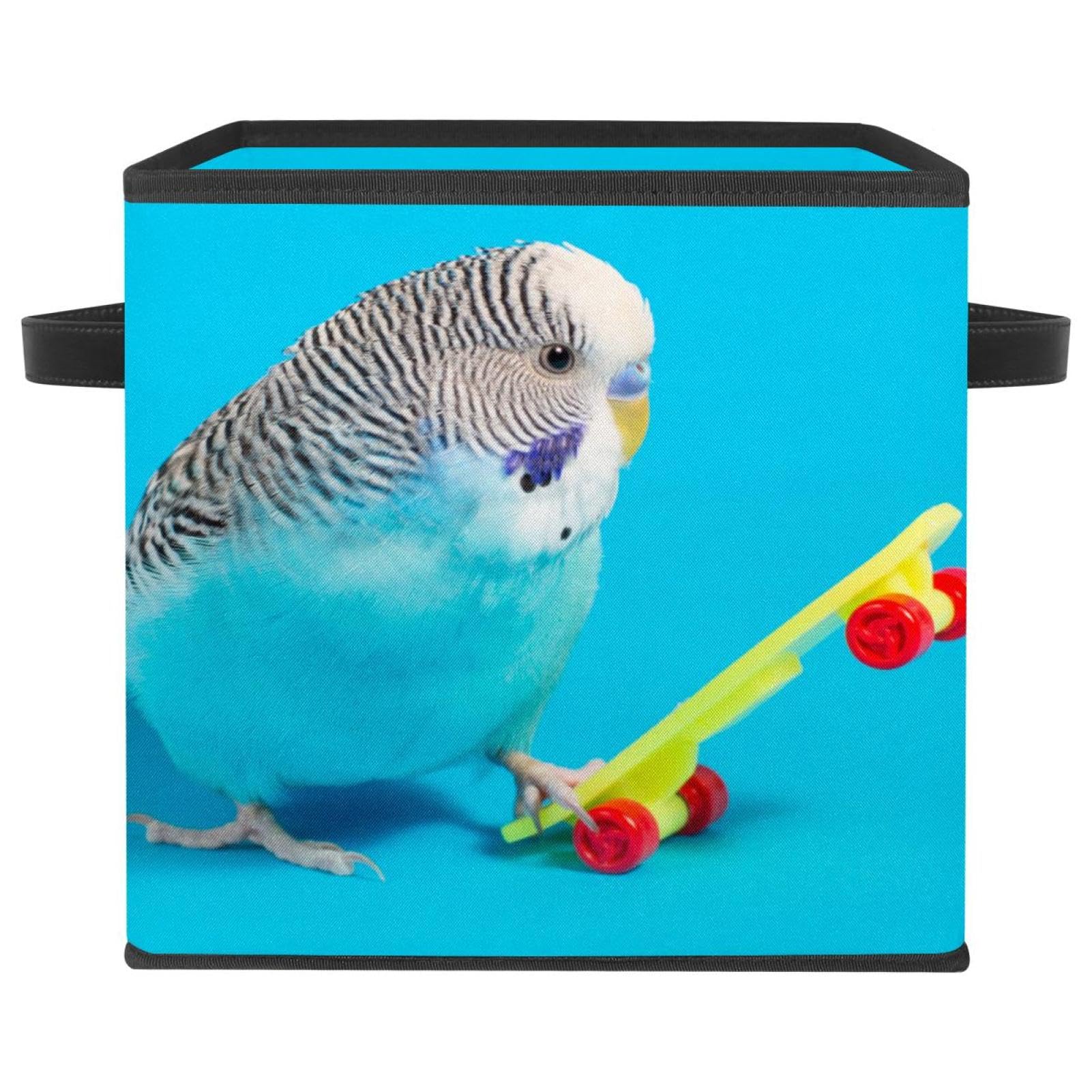 Boîte de rangement pliable en tissu cube pour harmoniser votre chambre
