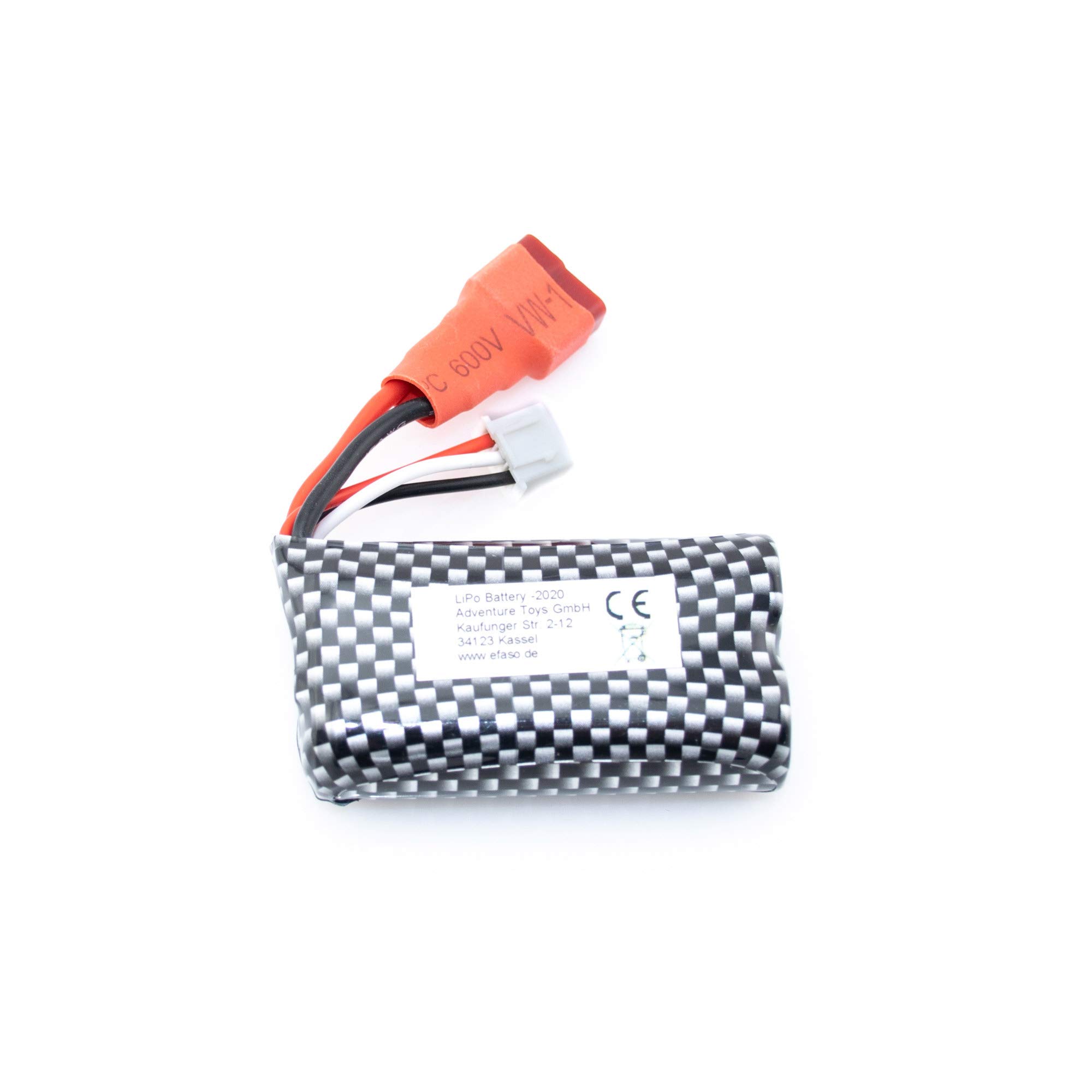 7,4V 4400mAh Li-Ionen Akku - Wiederaufladbarer Akku Pack