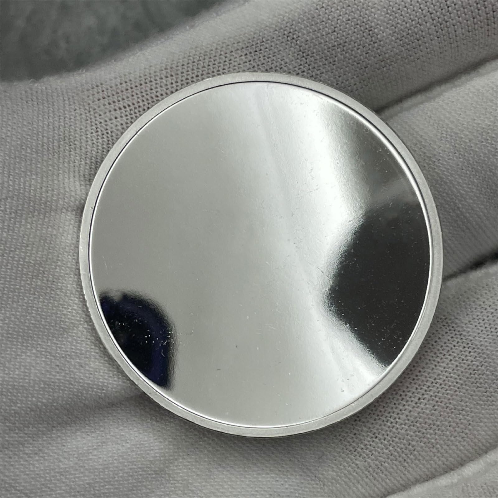 Amazon.co.jp: Zgehnao 10ピース クラフト 彫刻 ブランク コイン 鏡面仕上げ 真鍮 40mm コレクター用 ブランクバッジ  クリアケース付き : ホーム＆キッチン