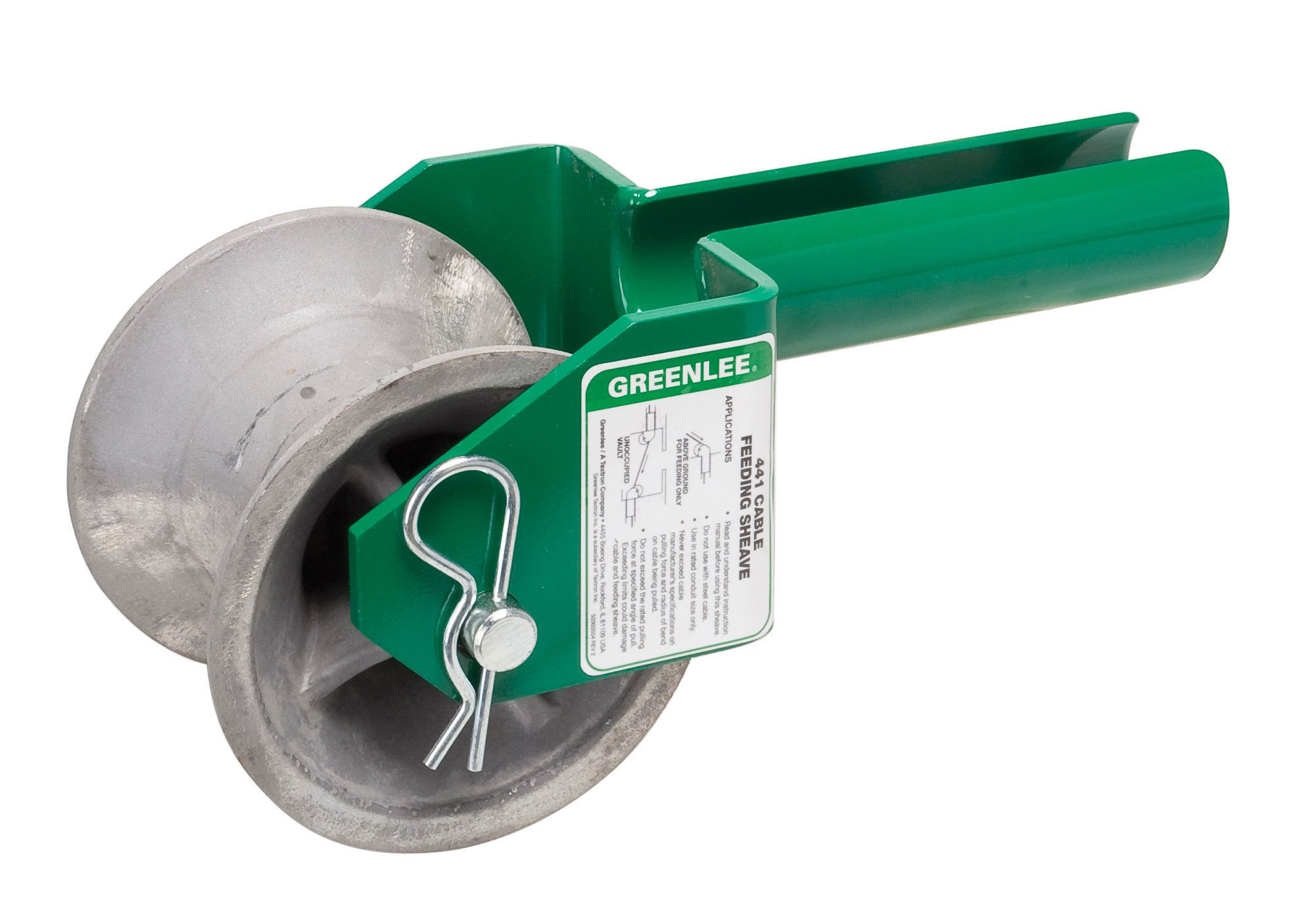 Émerillon Greenlee 441-2-1/2 pour éviter la torsion des câbles en conduit