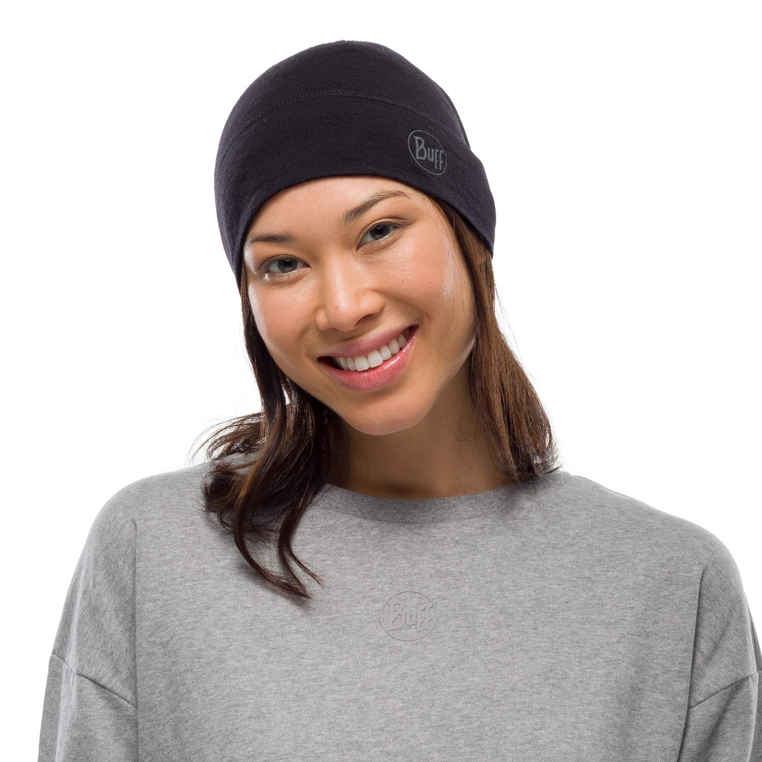 BUFF®| Gorro Merino Lightweight Bufanda Multifuncional 100% Lana Merino, Senderismo, Aire Libre, Sostenible, Ligera, Fina, Hombre Mujer