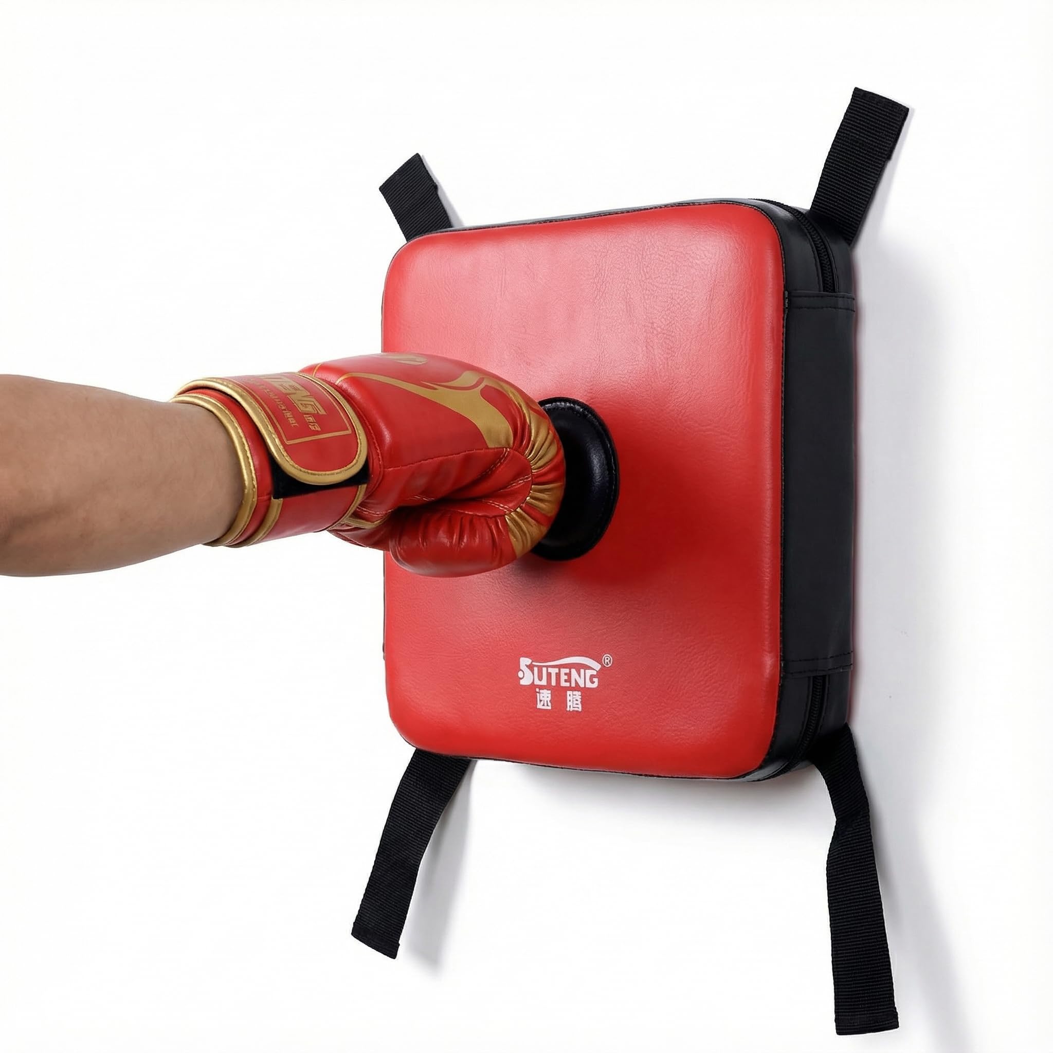 [Ellniges] Pad Schlagpolster Wand, Wandschlagpolster, Boxtrainingspolster, Schlagpolster Wandmontage, Box-Zielblockierpad Zur Wandmontage, Taekwondo-Trainingssandsäcke, Schlagziel Für Kickboxen