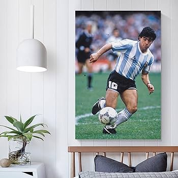 Amazon.co.jp: ディエゴマラドーナアートパネルポスターアルゼンチン