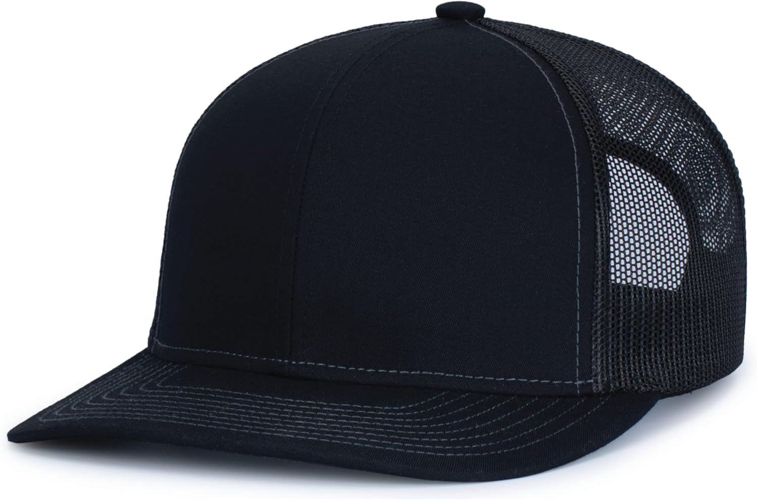 Pacific Headwear Contrast Stitch Trucker Snapback