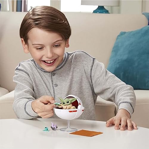 Miniatura 6 de STAR WARS The Bounty Collection Grogu's Hover-Pram Pack The Child Figura coleccionable a escala de 2.25 pulgadas con accesorios, niños de 4 años en