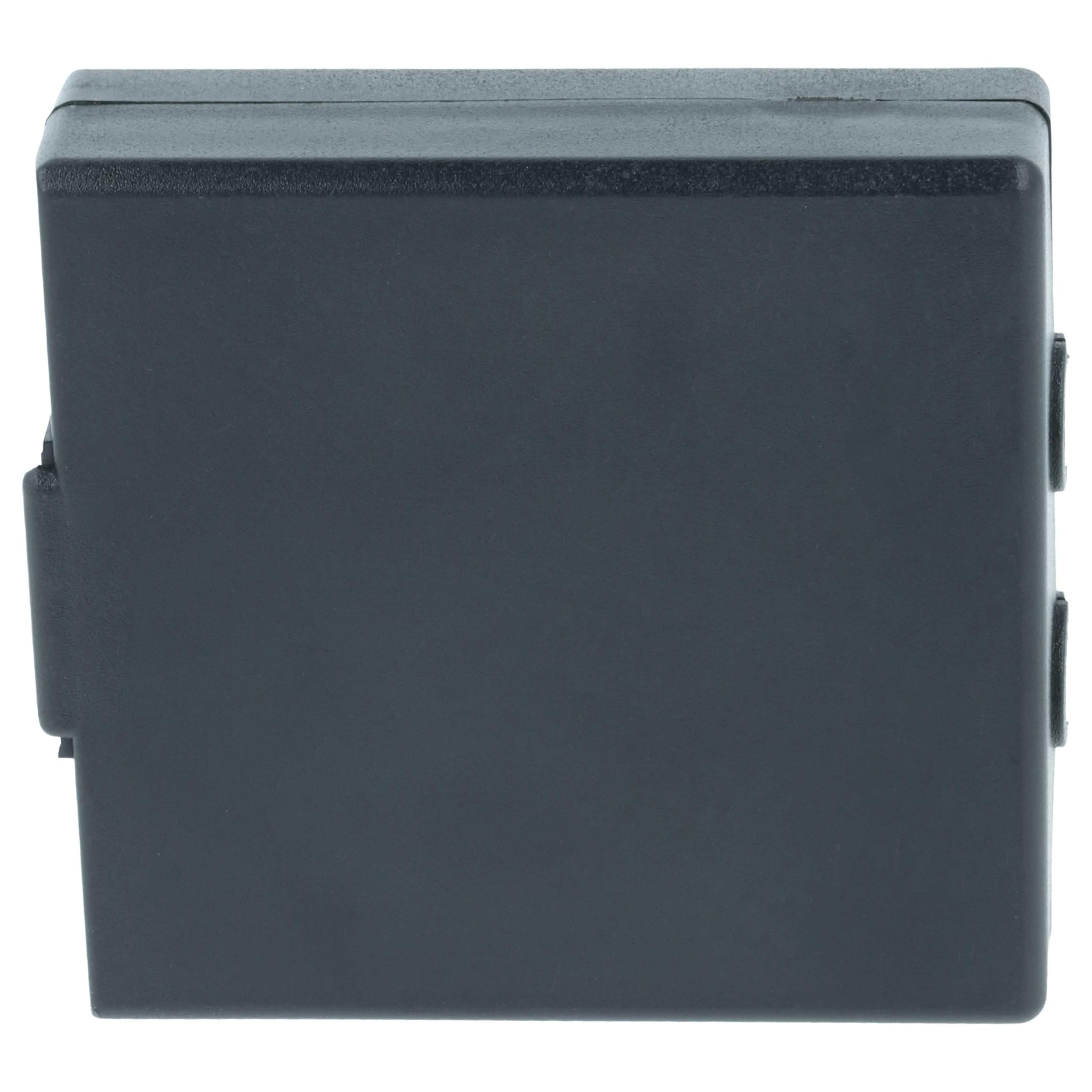 vhbw 2 x akumulator zamienny do Hetronic 68300530, HT-02, KH68300520.A, HE520 do przemysłowego pilota zdalnego sterowania (600 mAh, 9,6 V, NiMH) - czarny