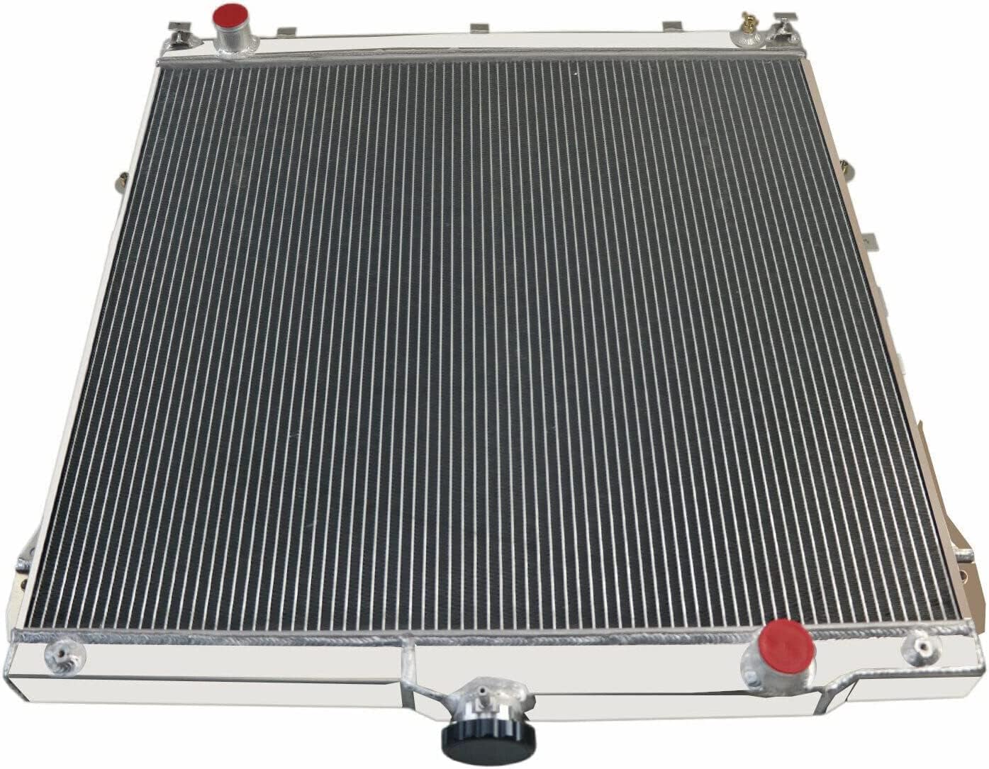 CU2994 Radiator for 2007-2021 Toyota Sequoia Tundra 4.6L 5.7L V8 Pickup, Toyota Tundra Radiator, Toyota Sequoia Radiator, 4 Row Radiator