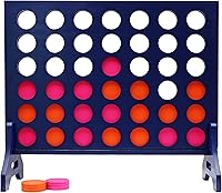 Vista 43 de Tailgating Pros Cuatro en una fila de color azul marino premium con funda de transporte - Juego de patio al aire libre de gran tamaño Jumbo