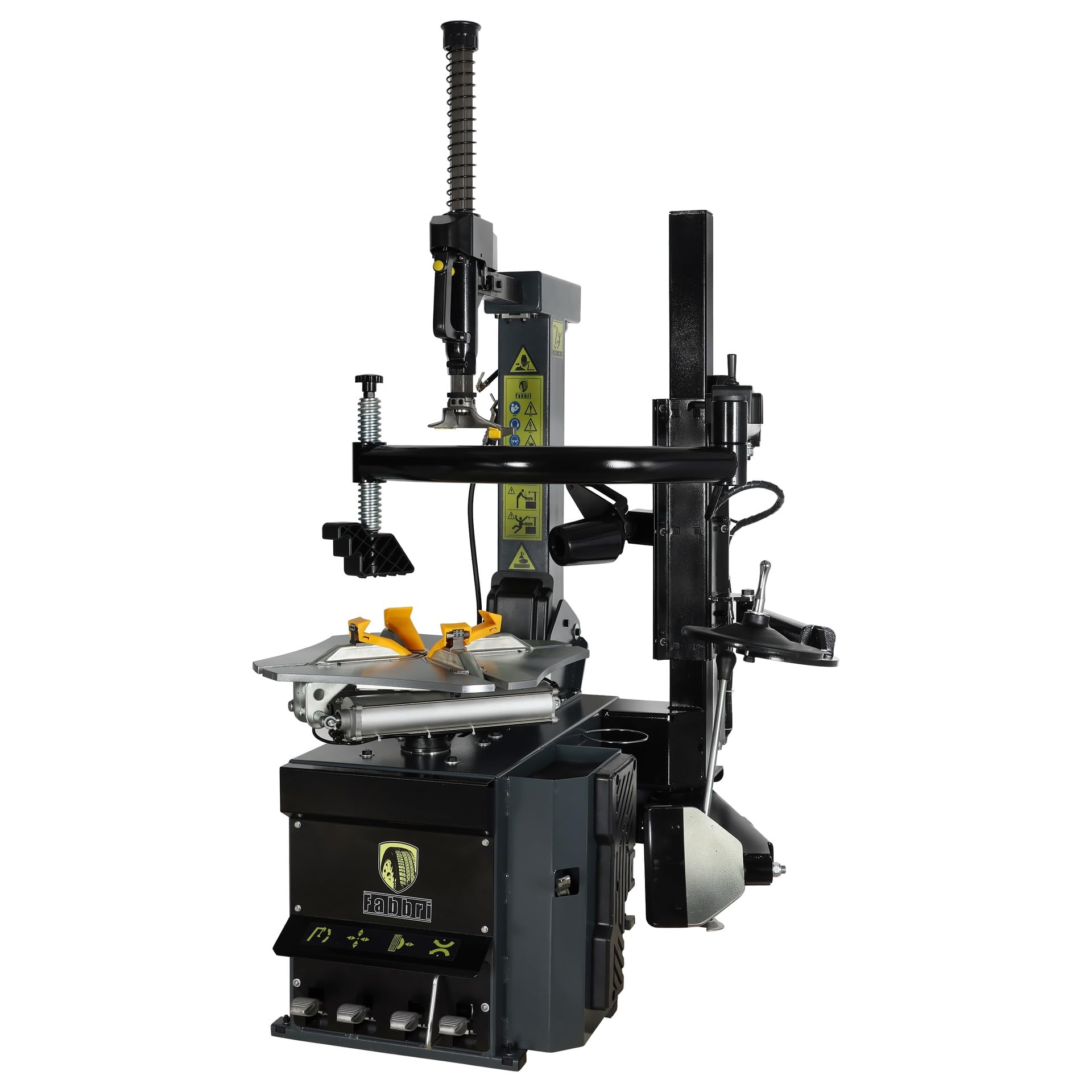 Démonte-pneu, machine de pneumatique 10" à 24", pour changement automatique de pneu, avec bras de montage auxiliaire