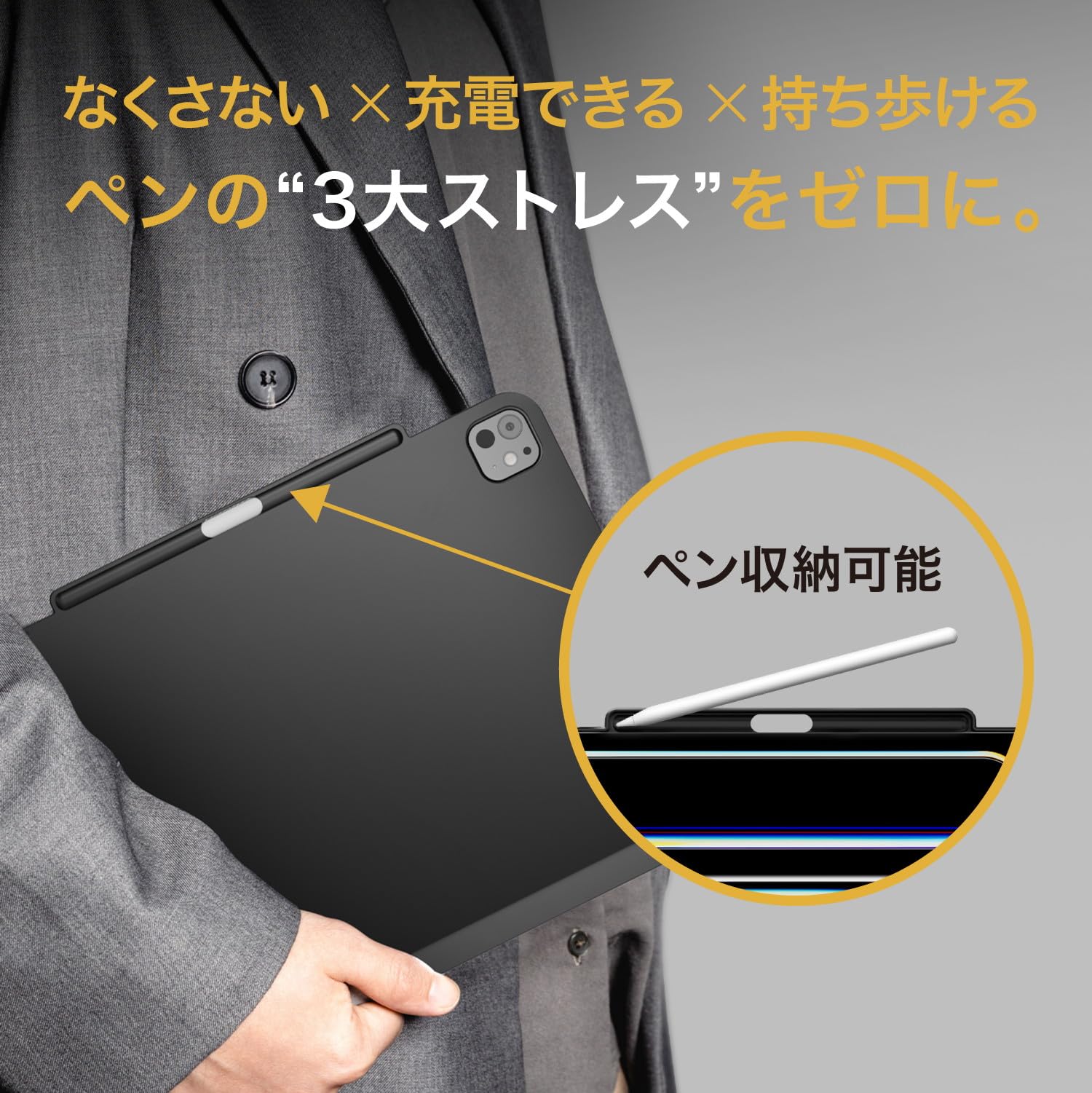 Amazon | 【MagEasy】 iPad Pro 13インチ 2025 M5 対応 ケース Apple