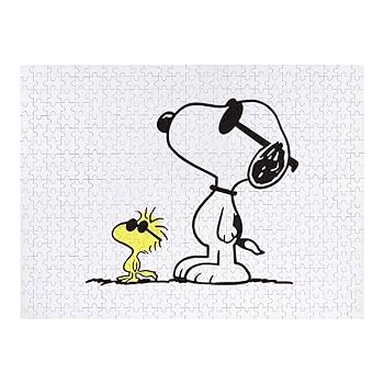 パズル　スヌーピー モザイク スヌーピーとタイプライター パズル（TS0540150