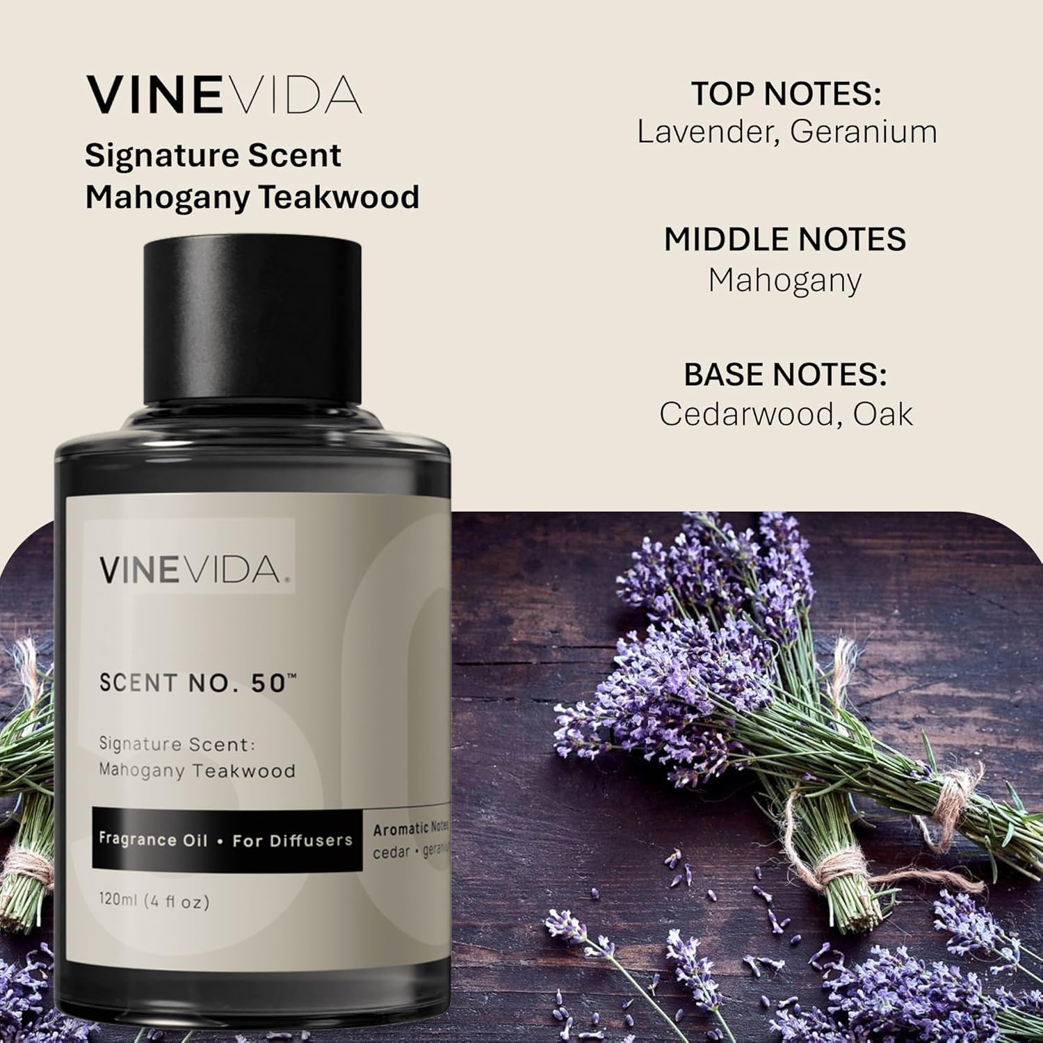 Amazon.com: VINEVIDA Mahogany Teakwood Fragrance Oil for Cold Air