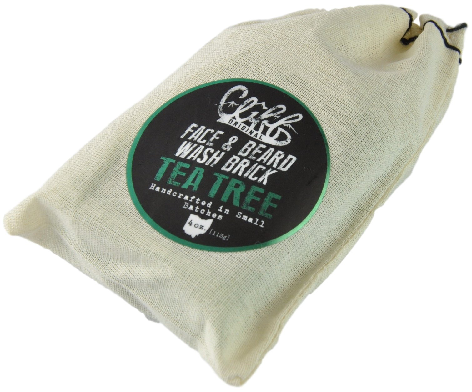 Cliff Original Face & Beard Wash Brick (Tea Tree) …