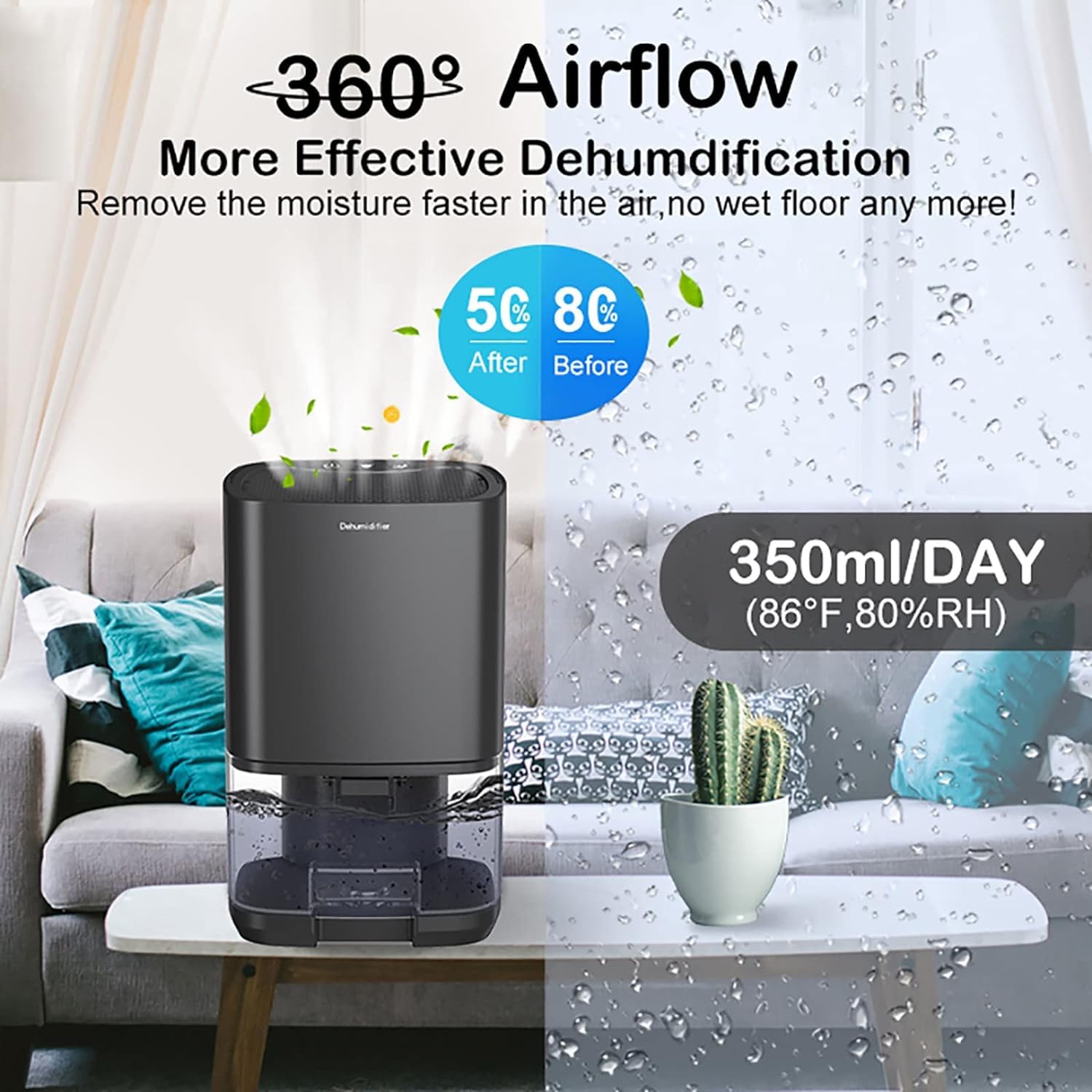 Silver Martini Dehumidifier - Keep Your Home Dry -2 Silver Martini Dehumidifier - Keep Your Home Dry -2