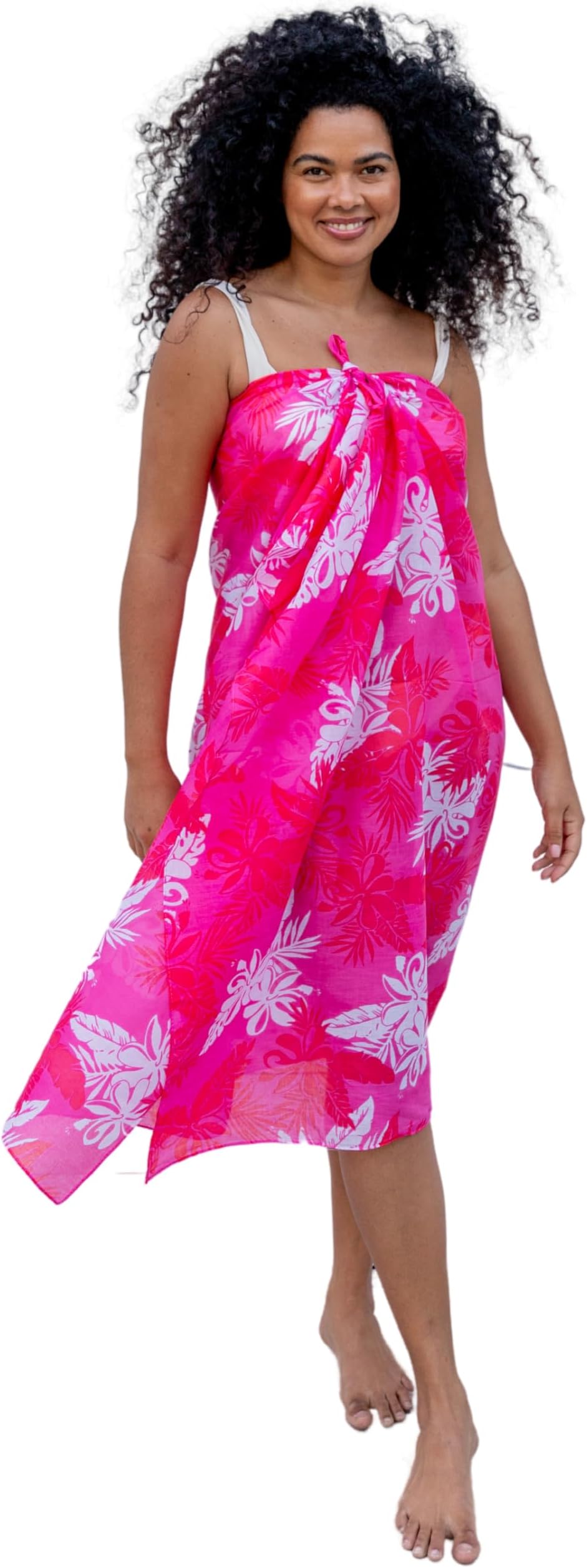 West Indies 100% Pure Soft Cotton Women’s Designer Sarong Pareo Swimsuit Cover up – Many Beautiful Colors and Designs