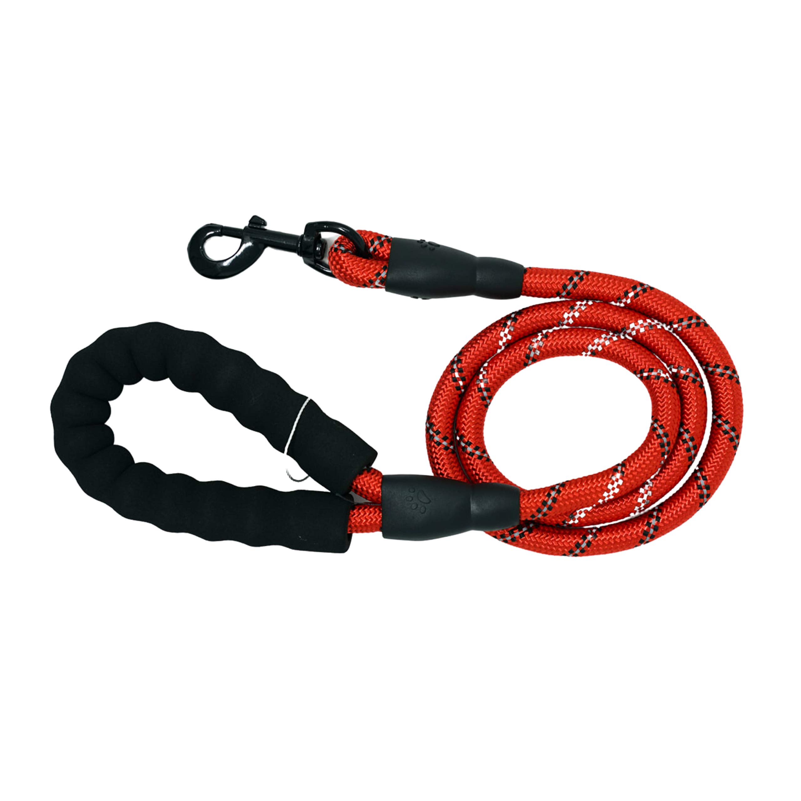 STJ Company - Correa corta de tráfico de entrenamiento para perros, les enseña a caminar sin tirar, cuerda de escalada de 18 pulgadas con perno giratorio de metal para llevar a tu cachorro cerca de la