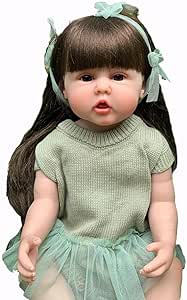 Muñeca Bebé De Simulación, Muñeca Bebé De Simulación De Silicona De Cuerpo Completo Muneca Bebe Realista Caracteristicas Mejoradas