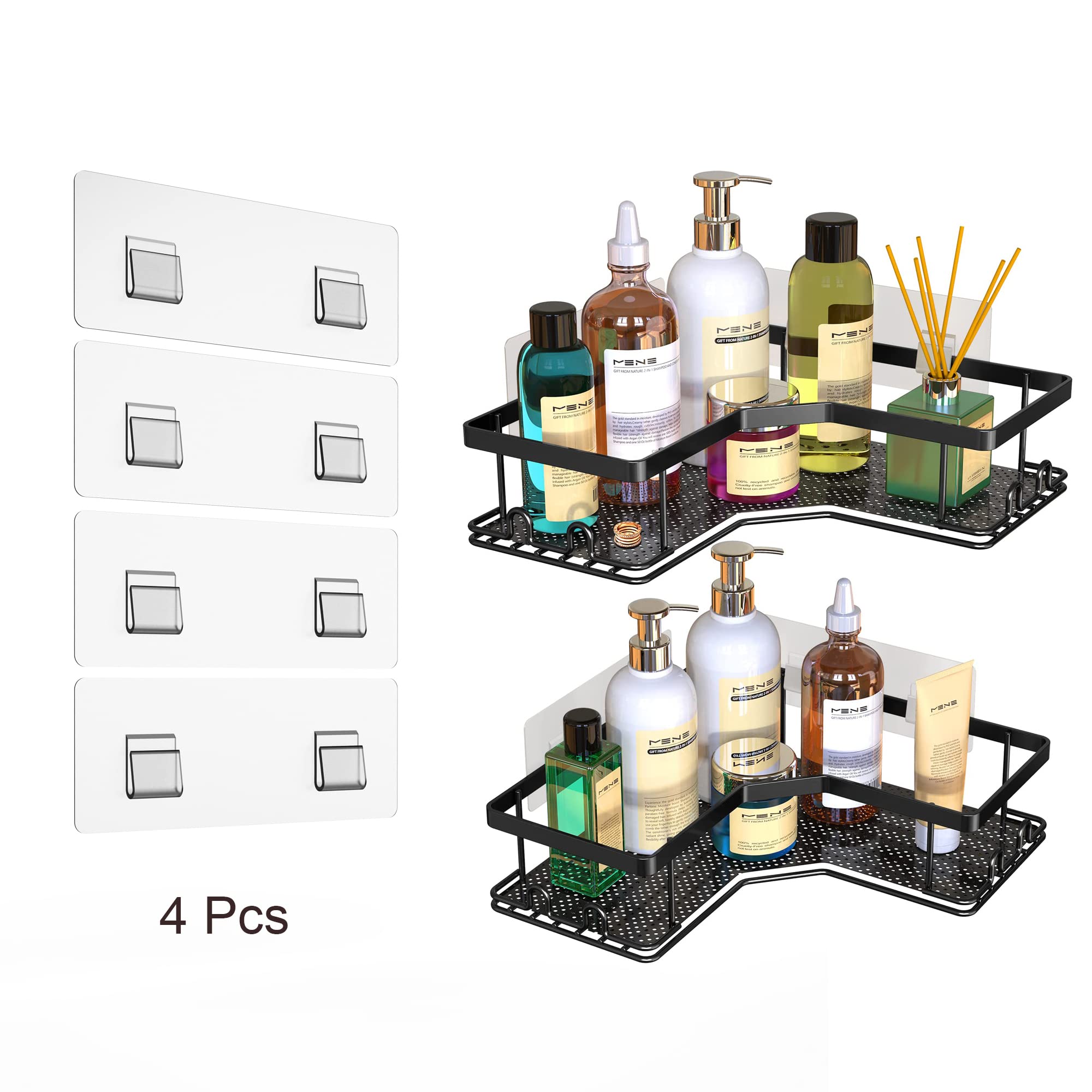 AOUKAR Adhesive For Shower Caddy Adhesive Replacement