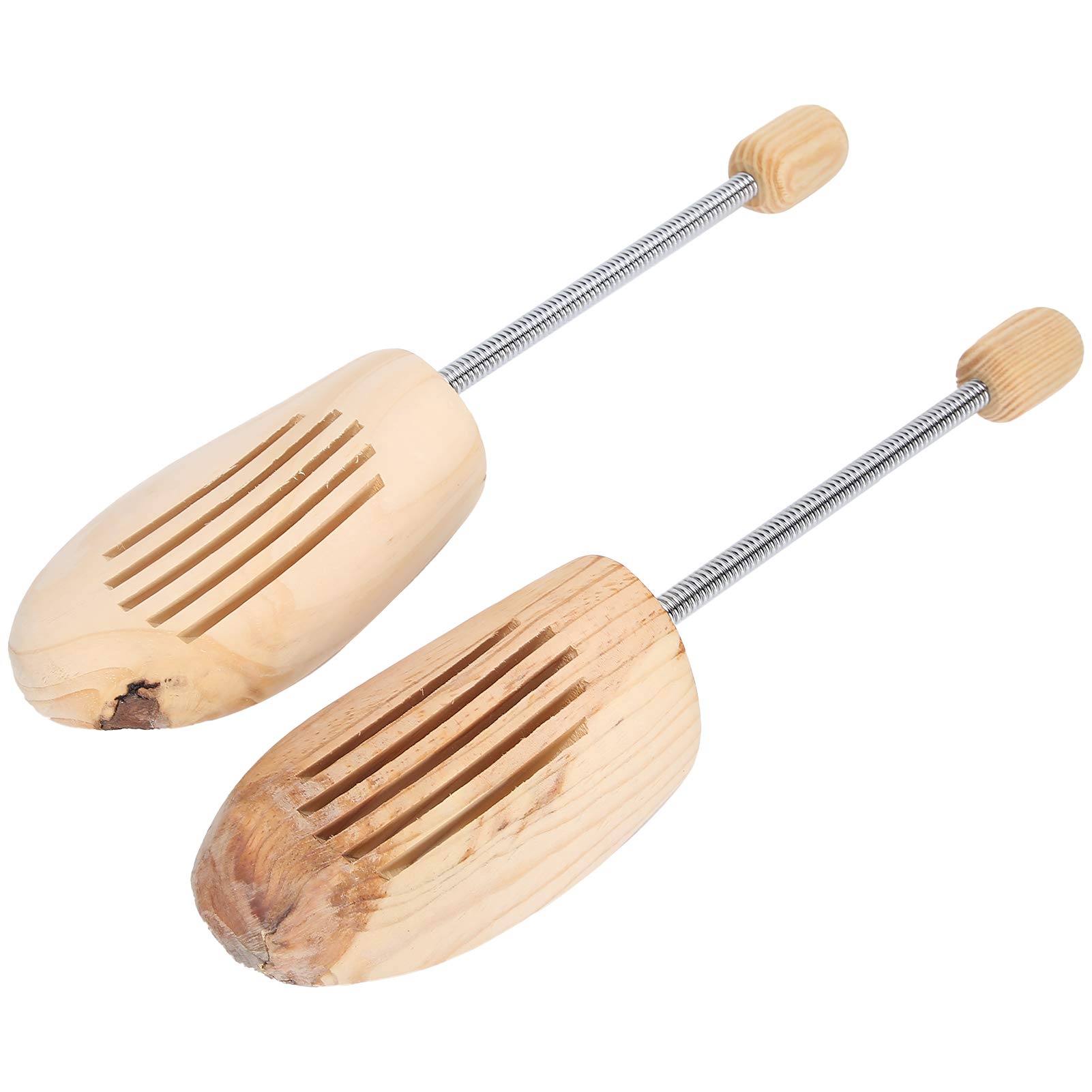 WNSC Shoe Tree, 12.4Inch with Buckle Shoe Shaper, Universal Wooden S for Women/Men Dress Shoe