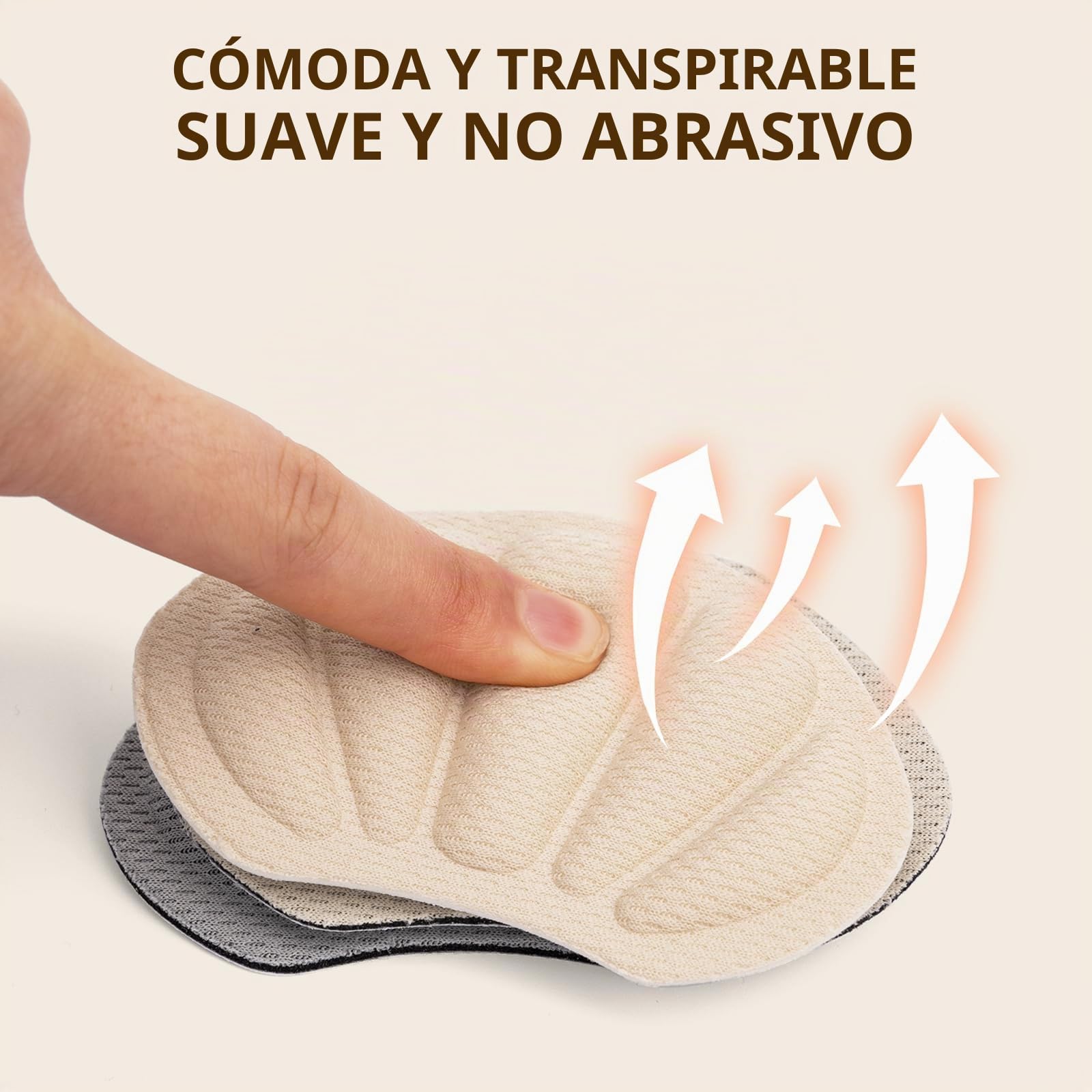 8 Pcs Taloneras para zapatos, Protector de Talón lmohadilla almohadillas para talones reducir talla zapato evitar resbalones y rozaduras, para Zapatos Demasiado Grandes y Sueltos