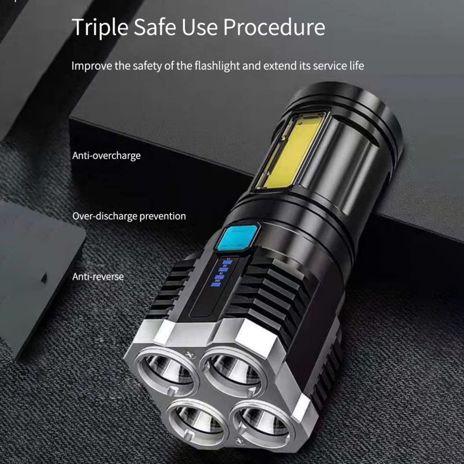 充電式懐中電灯4個セット Amazon.co.jp: 懐中電灯 マイクロライト 超小型ミニランタン LED