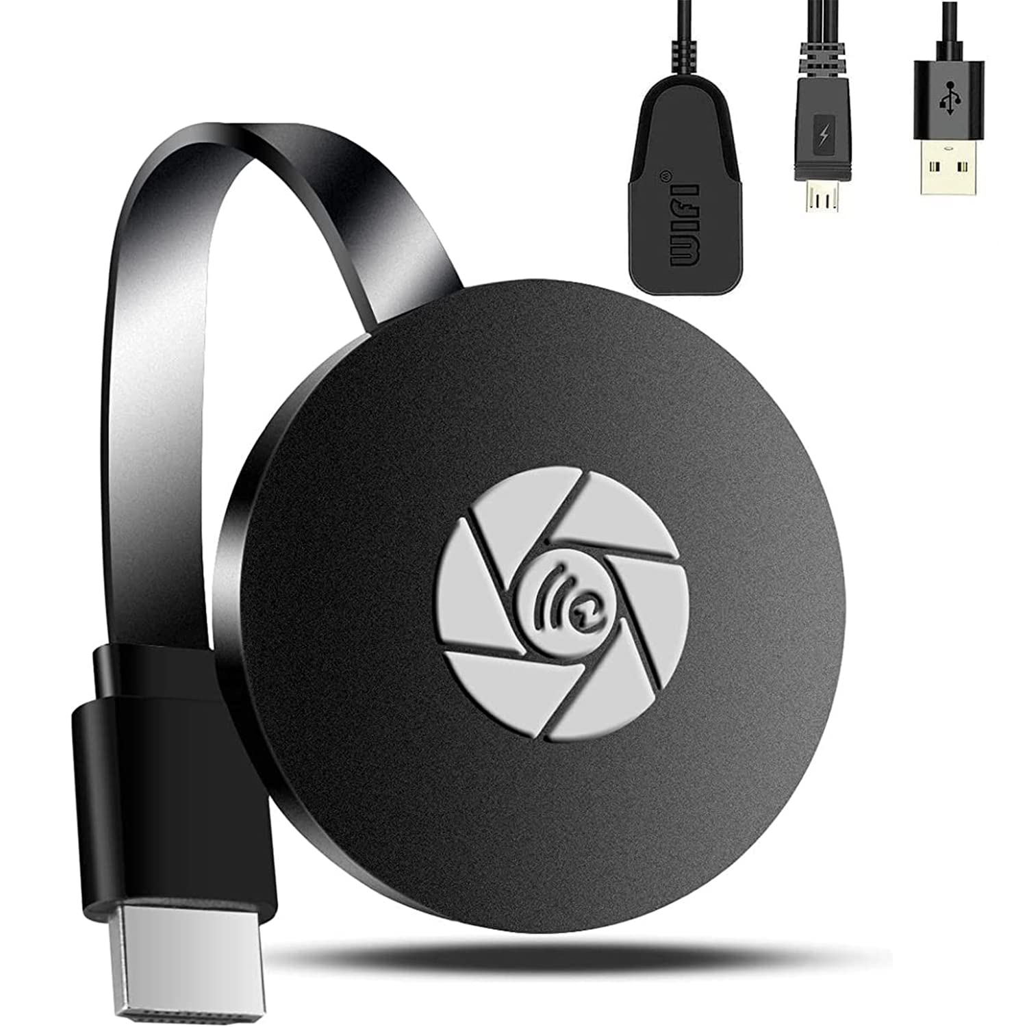 Wireless HDMI Dongle, Miracast Dongle, WiFi Wireless Display Dongle, 4K 1080P 2.4GHz Miracast HDMI Dongle for Android/IOS/Windows/Mac/Projector,Support DLNA/AirMirror/Airplay/Miracast