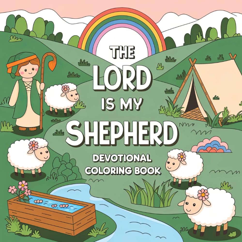 The Lord is My Shepherd Devotional Coloring Book: Inspired Designs for Peace and Comfort