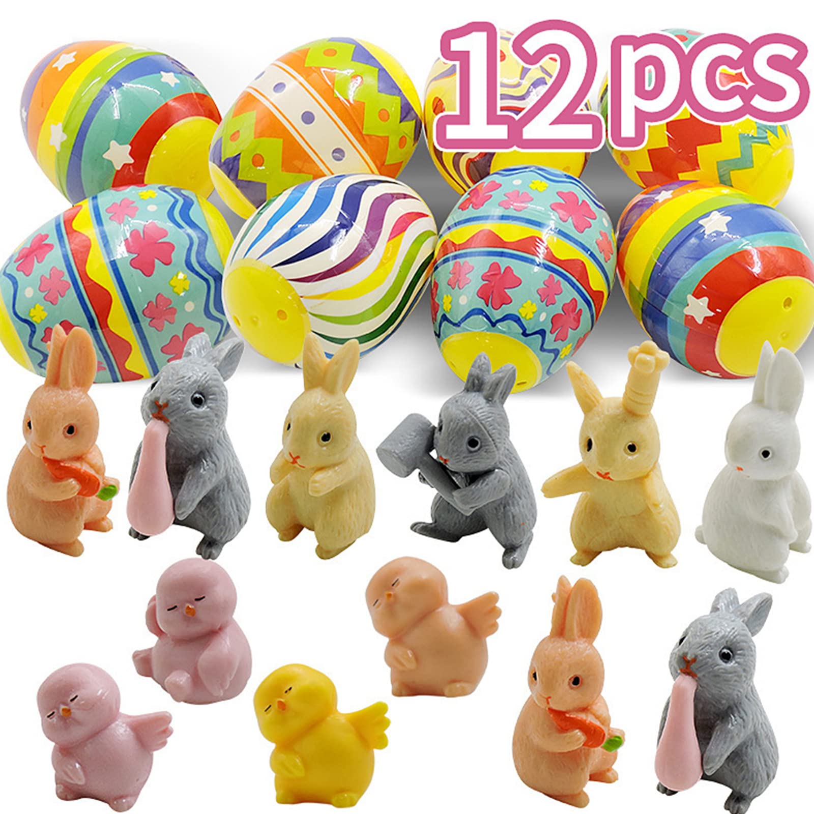 Amazon.co.jp: Xchon おもちゃセット サプライズエッグ詰め ツイスト