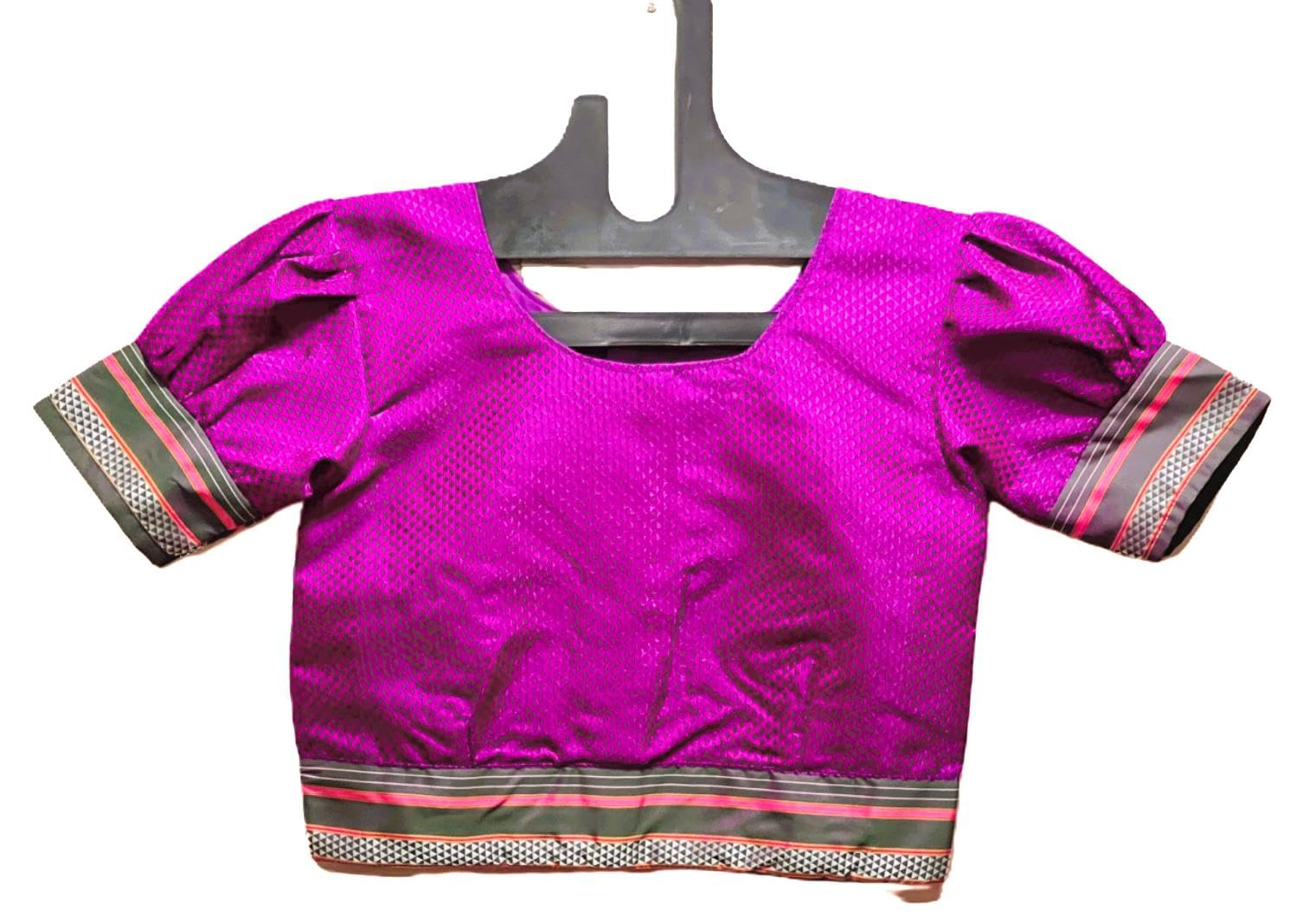 Women Polyester Khan Blouse | Ethnic Readymade Blouse | Festive, Wedding, Party-image-35