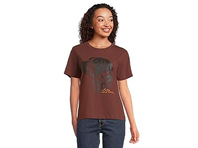 L.L.Bean Signature Premium Essential Novelty Short Sleeve T-Shirts Women