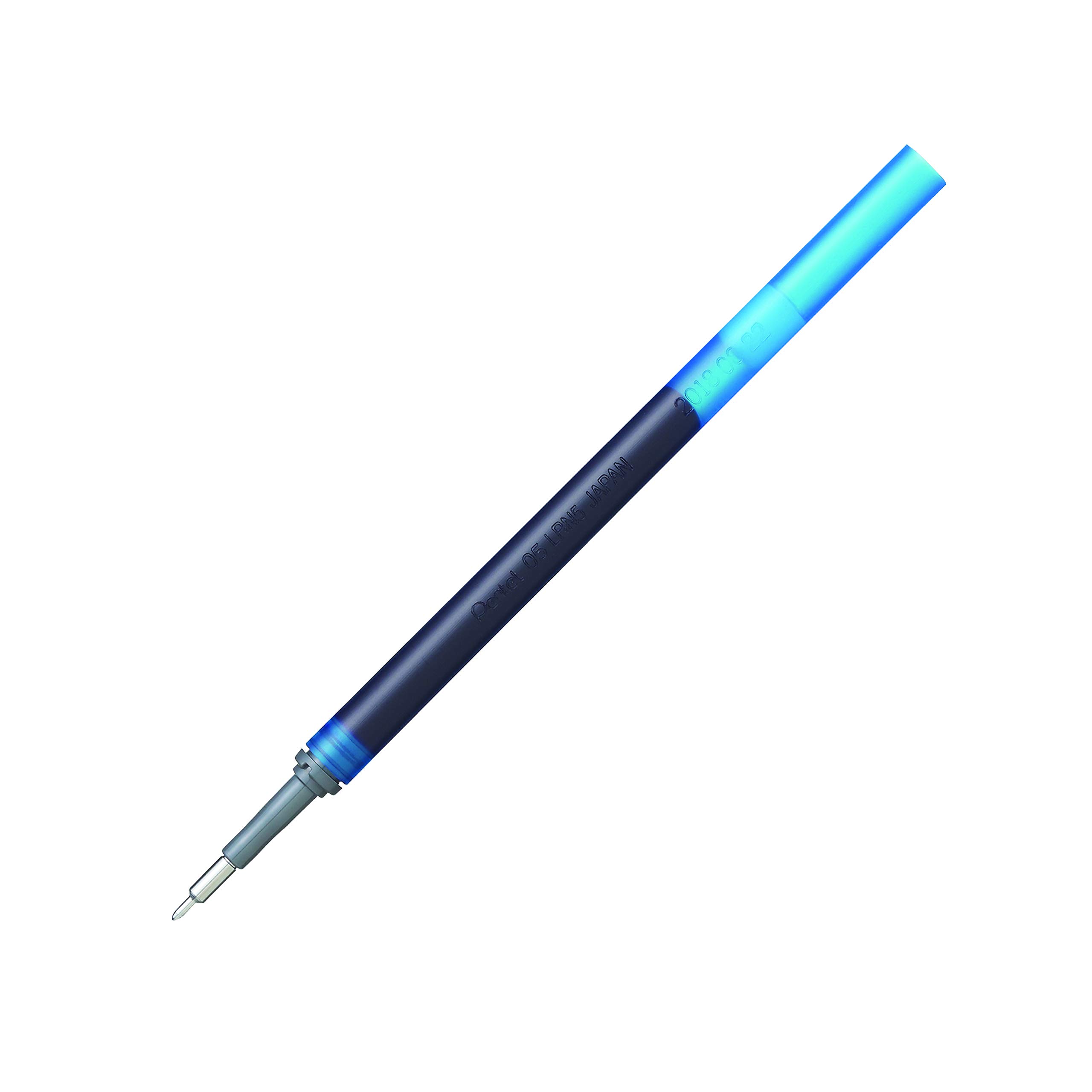 Pentel Energel Pure LRN5TL-Cax Navullingen, gekleurde behuizing, marineblauw, 0,25 mm lijndikte, naaldpunt, 1 VE = 12 stuks