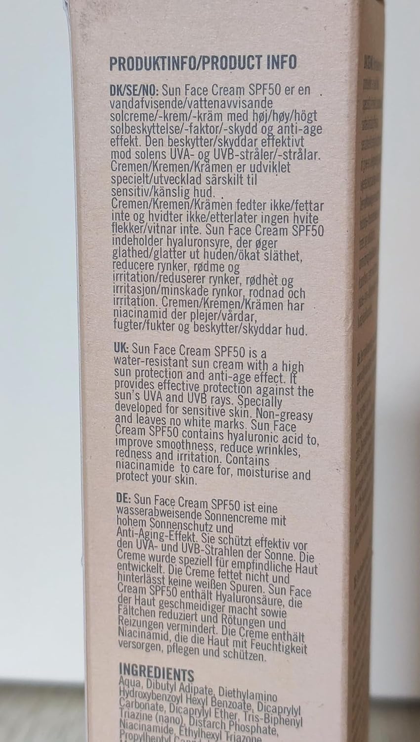 DermaKnowlogy Face Sun Lotion SPF 50 50 ml