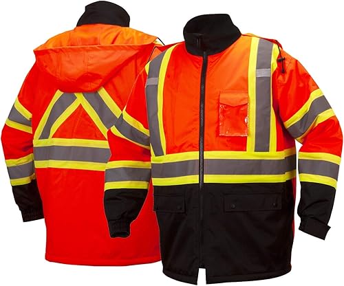 Miniatura 3 de Pyramex RCP3220X3 RCP32 Series Parka canadiense en naranja - 3X grande