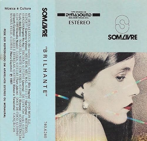 Brilhante - Fita Cassete K7 Trilha Nacional Novela - 1981