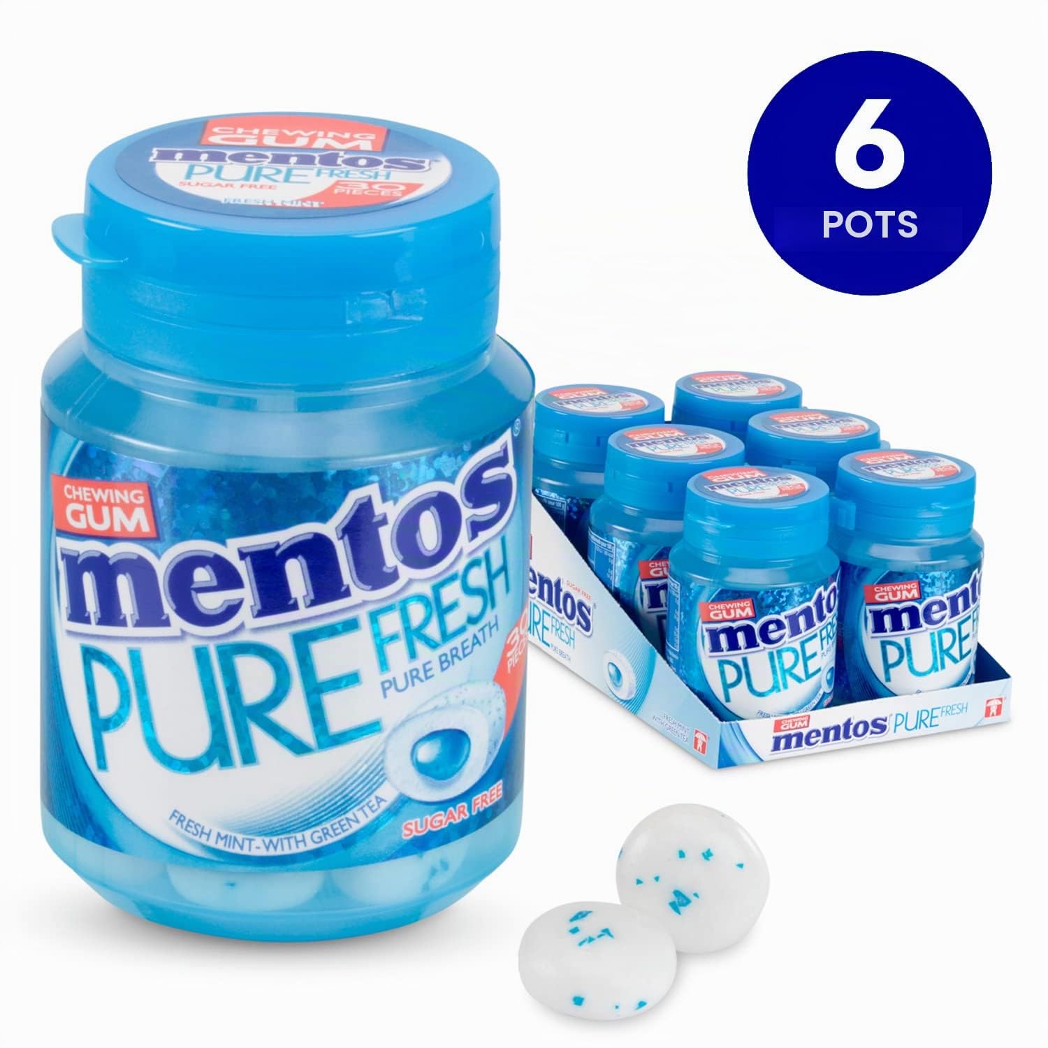 Mentos G PURE fresh mint - 6 pcs
