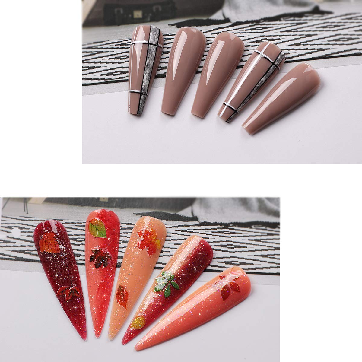 Makartt Upgrade Poly Nail Builder Extension Gel Kit - No Slip Solution Need - Poly Enhancement Gel Extension Poly Nail Builder Trial Kit Nail Technician Set Gift Box P-55