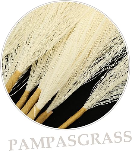 Miniatura 3 de ULDIGI 50pcs Simulated Reed Grass Artificial Branches Plants Pampas Grass Decor Tall Fluffy Fake Plants Reed Pampas Grass Dried Flowers Artificial