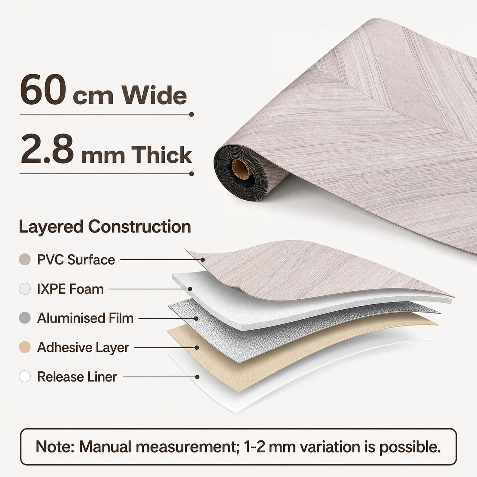 Adhesivos De Pared De Madera Autoadhesivos,Adhesivo Muebles Efecto Madera,Maderas Vinilo Adhesivo,Resistente A Los ArañAzos,Impermeable,para Muebles,Armarios,Puertas