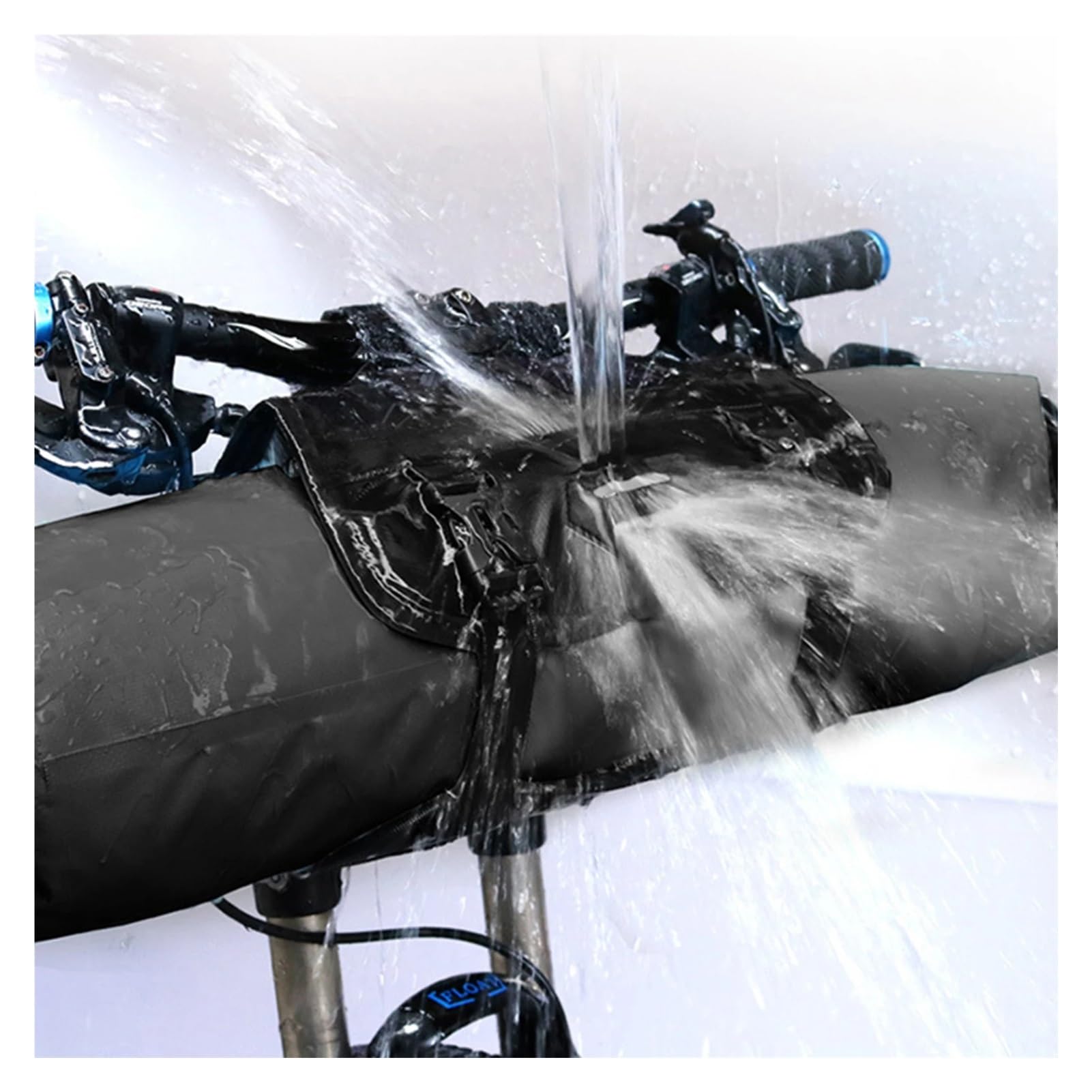 Confezione impermeabile for manubrio da bici di grande capacità da 1 pezzo | Conservare l'attrezzatura da ciclismo e gli oggetti personali for la strada